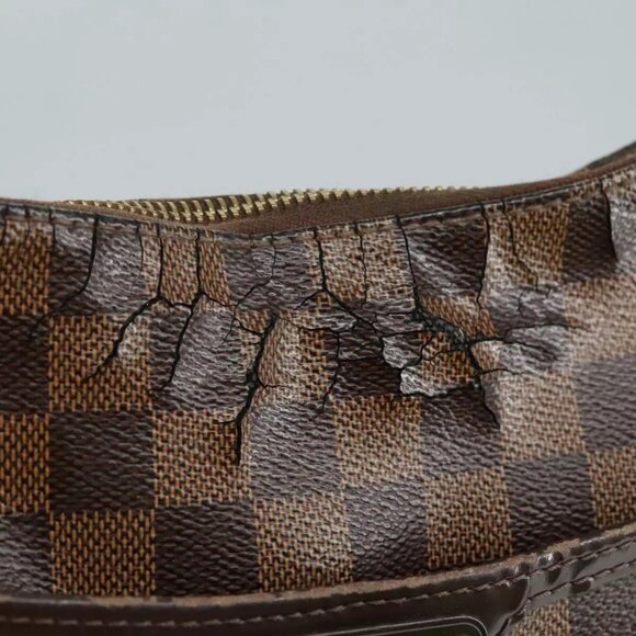 LOUIS VUITTON Damier Ebene Bloomsbury PM Shoulder Bag - Picture 10 of 16